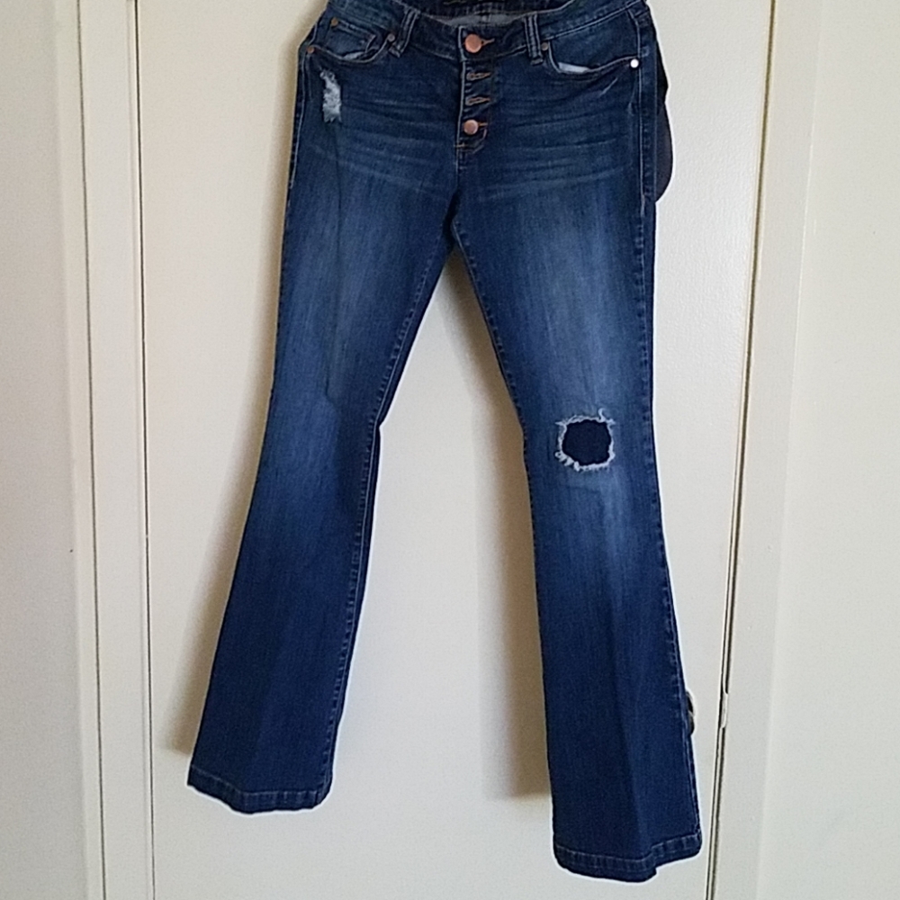 See thru soul jeans